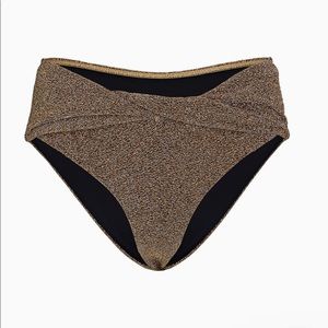 Devon Windsor Elsa Bottom Gold Medium NWT